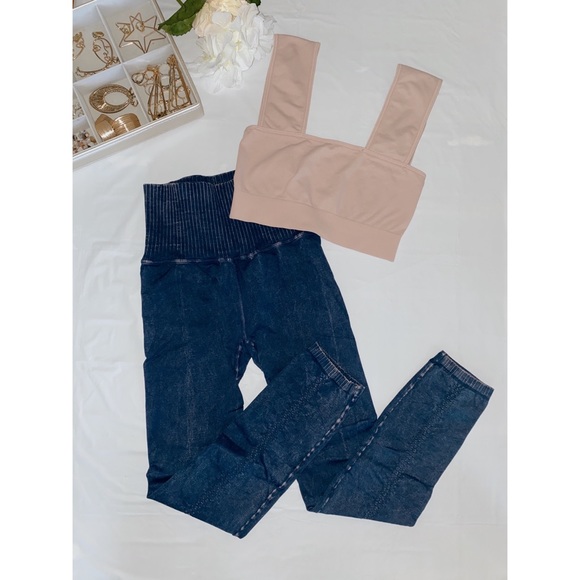 NEW! Free People Movement Top &amp; Leggings Set